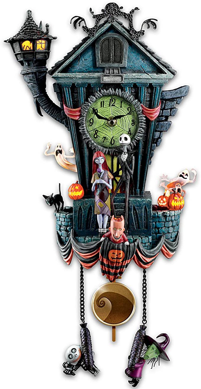 Disney Tim Burton 'The Nightmare Before Christmas' Wall Clock