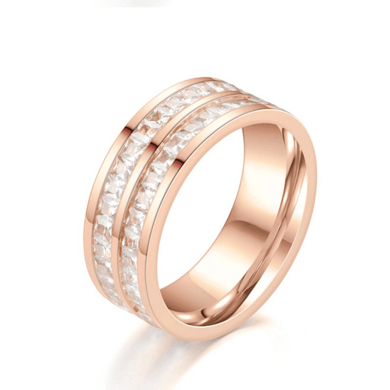 Women's Fashion Simple Party Round Ring