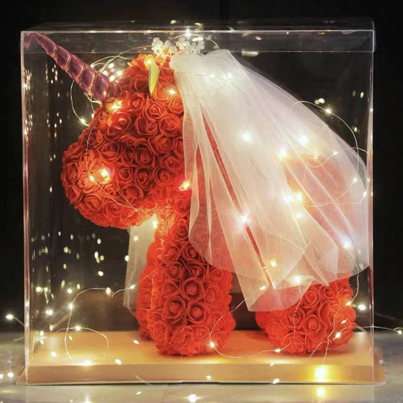 Unicorn Immortal Flower Rose Gift Box